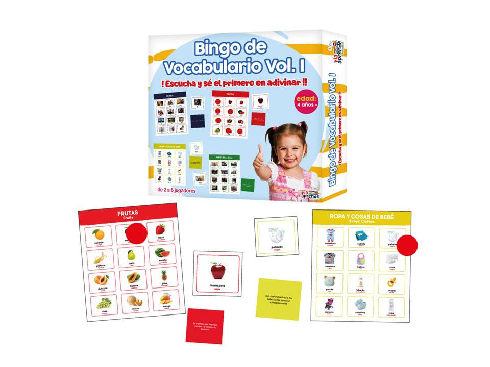 BINGO DE VOCABULARIO