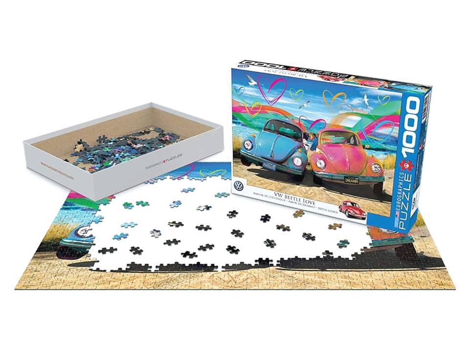 ROMPECABEZAS 1000 PIEZAS AMOR ESCARABAJO - EUROGRAPHICS