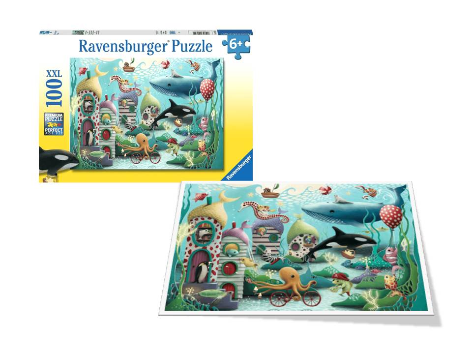 ROMPECABEZAS 100 PIEZAS DEBAJO DEL AGUA - RAVENSBURGER