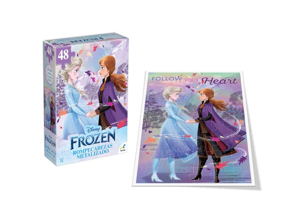 Rompecabezas Foil 48 Piezas Frozen – Novelty – Juguetes Didácticos ...