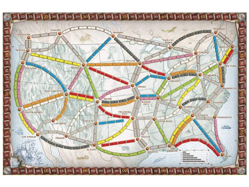 ¡AVENTUREROS AL TREN! JUEGO DE MESA - ASMODEE