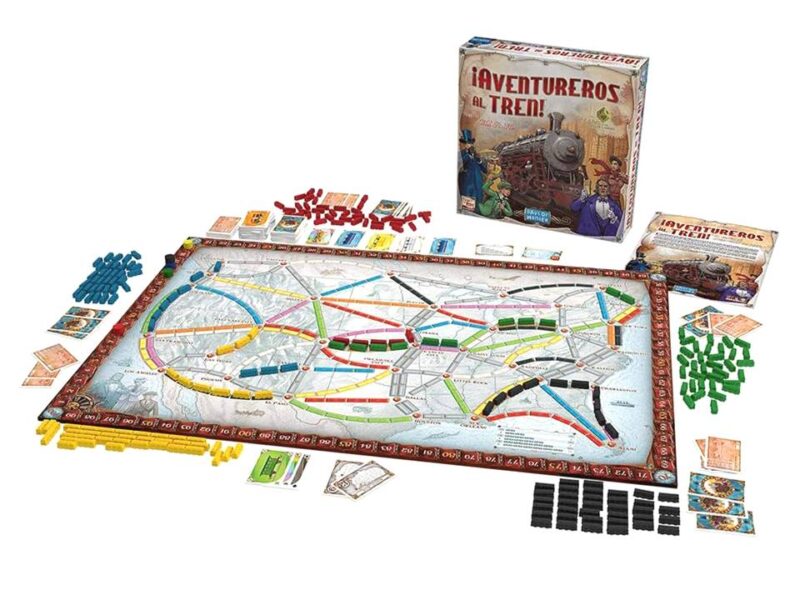 ¡AVENTUREROS AL TREN! JUEGO DE MESA - ASMODEE