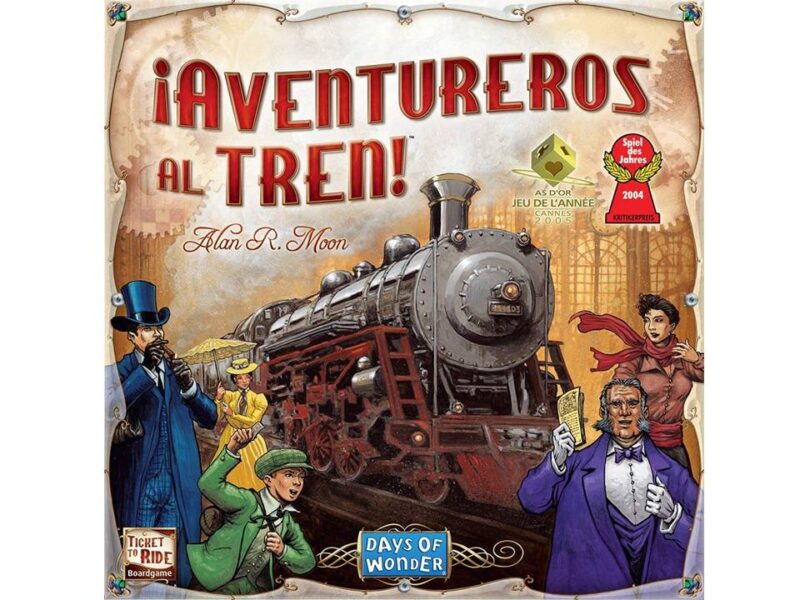 ¡AVENTUREROS AL TREN! JUEGO DE MESA - ASMODEE