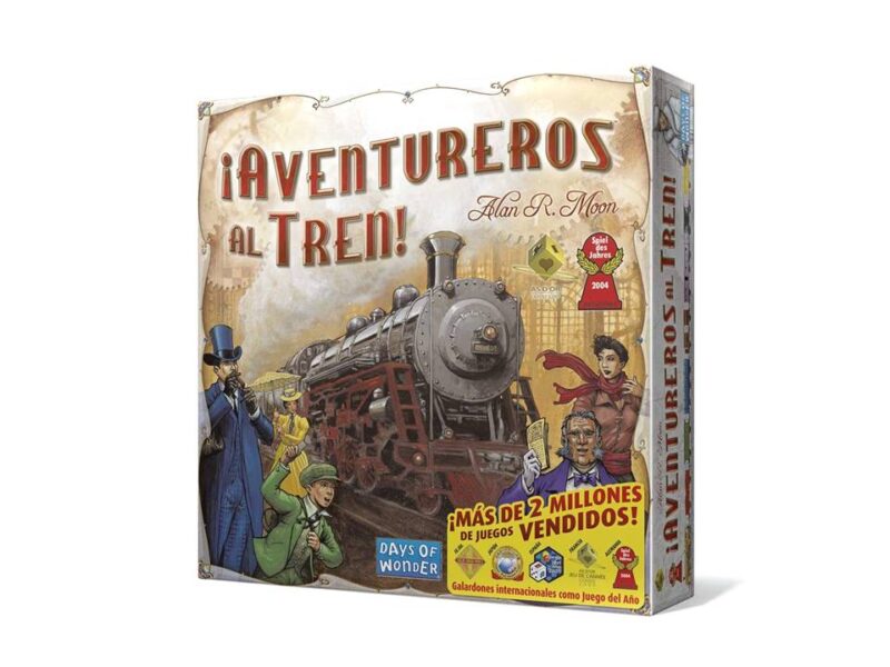 ¡AVENTUREROS AL TREN! JUEGO DE MESA - ASMODEE