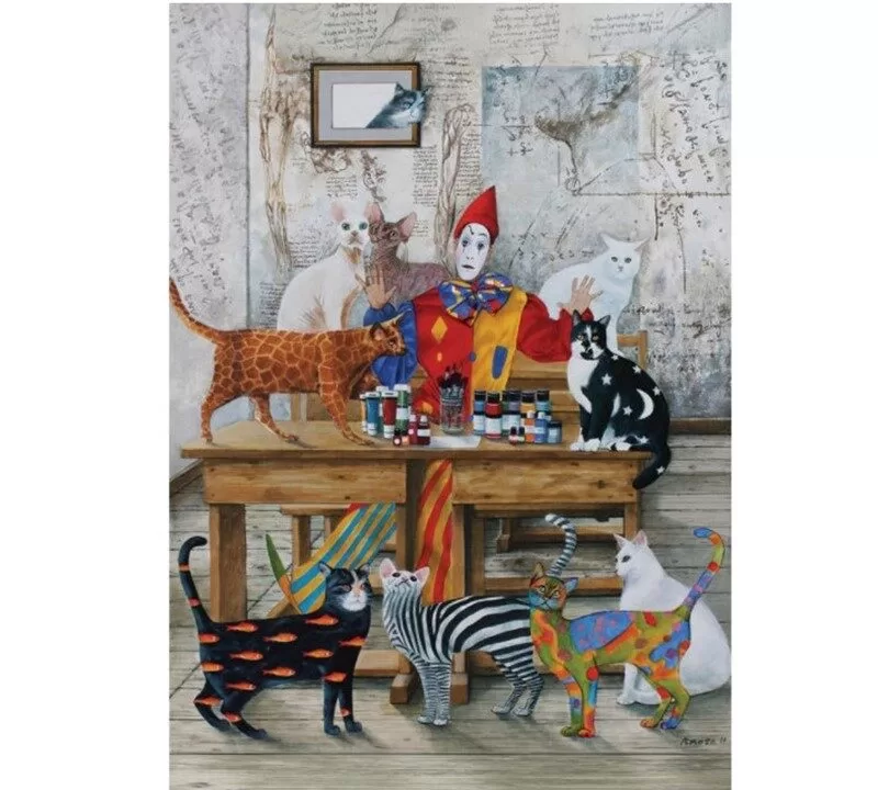 ROMPECABEZAS 1500 PIEZAS MI MUNDO COLORIDO – ART PUZZLE ROMPECABEZAS 1500 PIEZAS MI MUNDO COLORIDO - ART PUZZLE