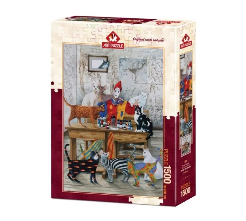 ROMPECABEZAS 1500 PIEZAS MI MUNDO COLORIDO - ART PUZZLE