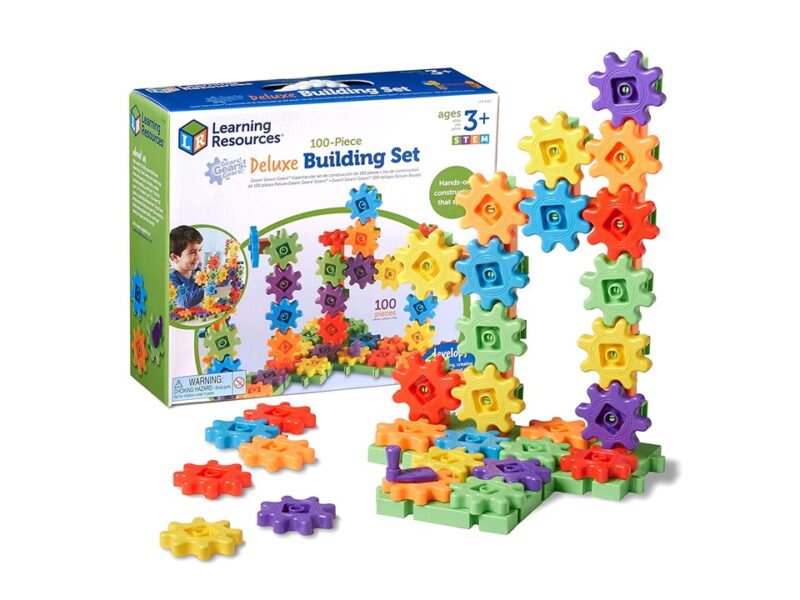 JUEGO DE CONSTRUCCIÓN DE LUJO ENGRANES - LEARNING RESOURCES