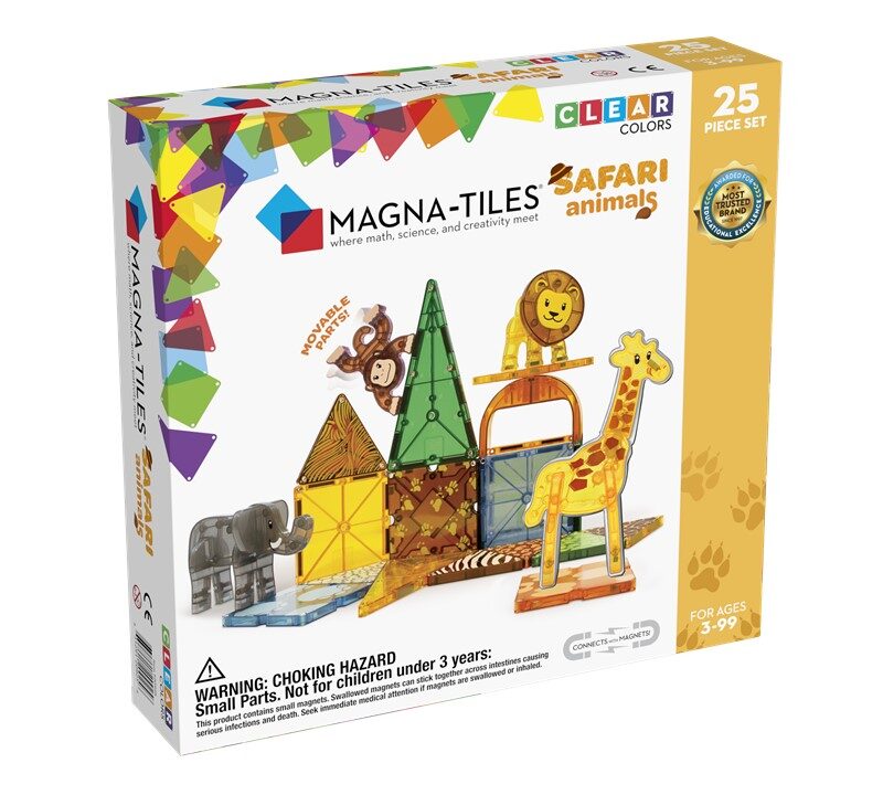 MAGNA TILES ANIMALES DEL SAFARI - LEARNING RESOURCES