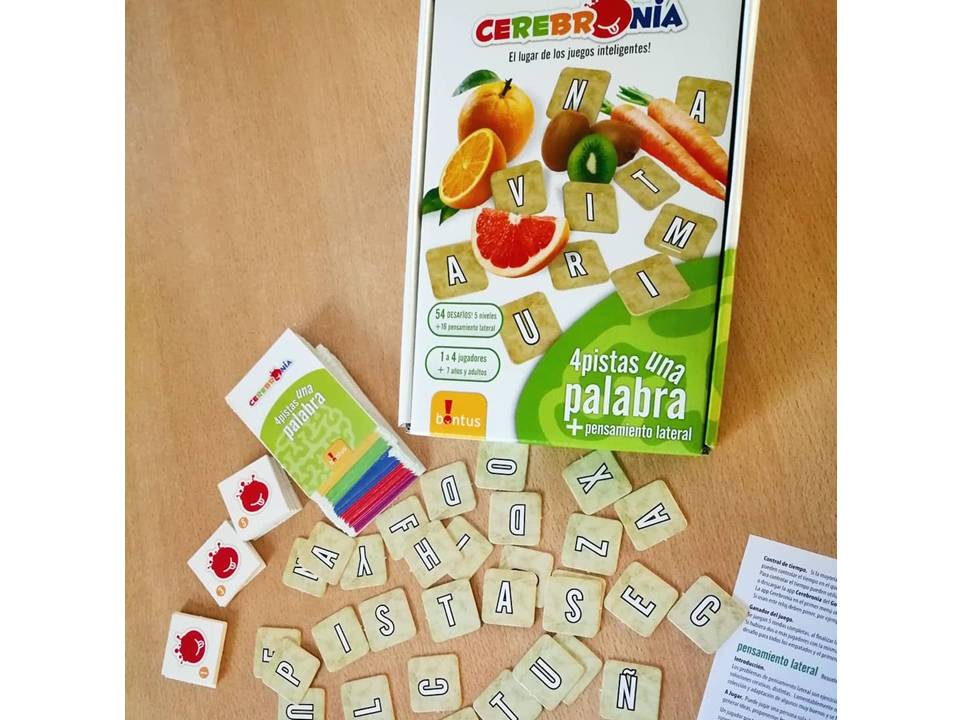 4 PISTAS, UNA PALABRA CEREBRONIA - BONTUS