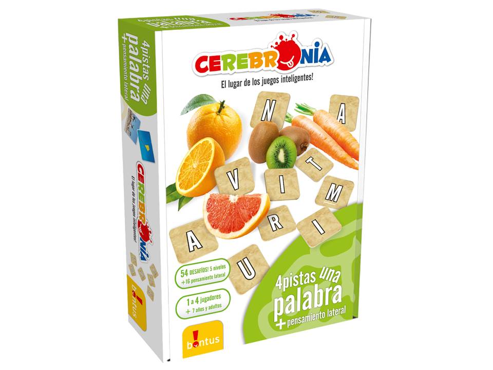 4 PISTAS, UNA PALABRA CEREBRONIA - BONTUS
