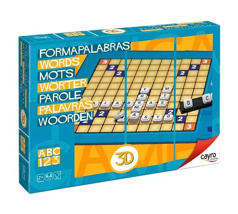 FORMAPALABRAS 3D JUEGO DE MESA - CAYRO