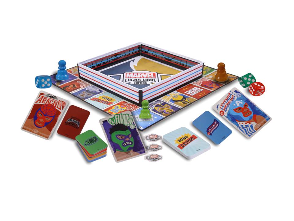 MARVEL LUCHA LIBRE LA LUCHA INFINITA JUEGO DE MESA - NOVELTY