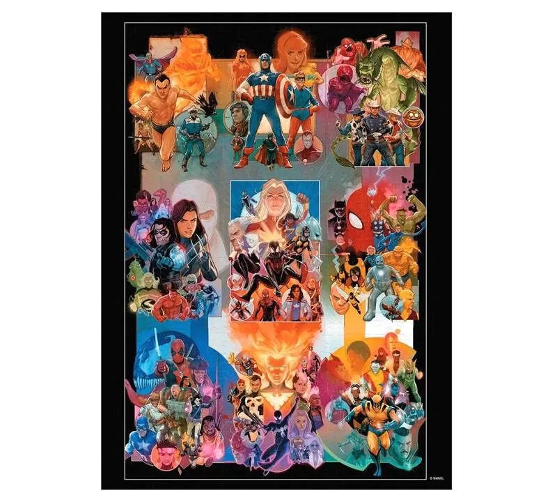 ROMPECABEZAS 500 PIEZAS MARVEL EDICIÓN LIMITADA 80 AÑOS – NOVELTY ROMPECABEZAS 500 PIEZAS MARVEL EDICIÓN LIMITADA 80 AÑOS - NOVELTY
