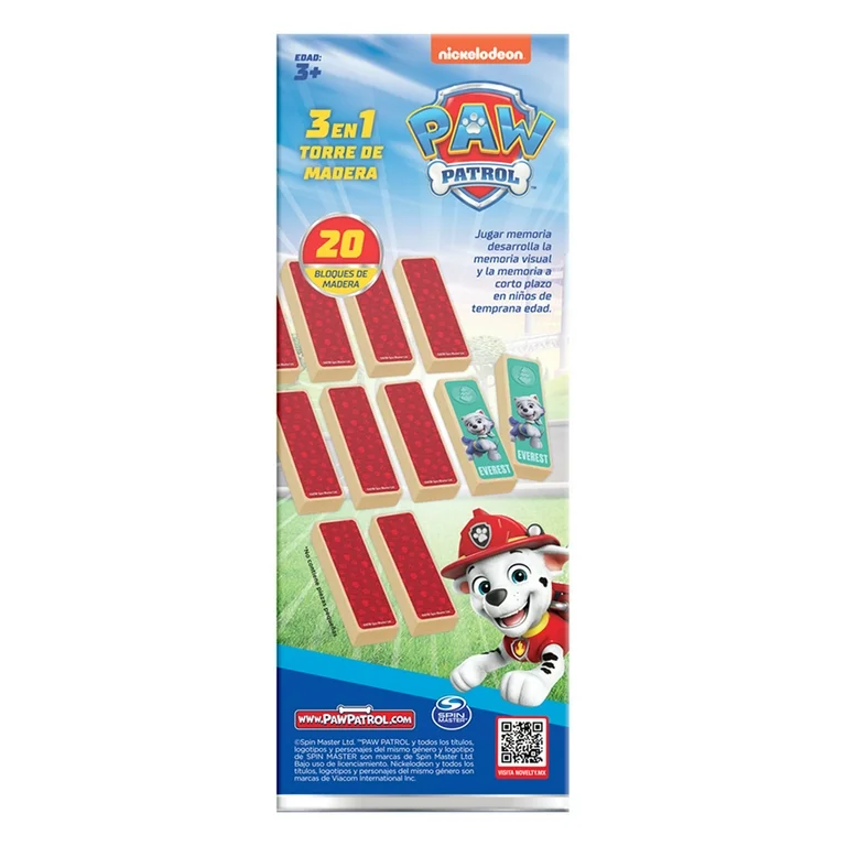 TORRE 3 EN 1 PAW PATROL