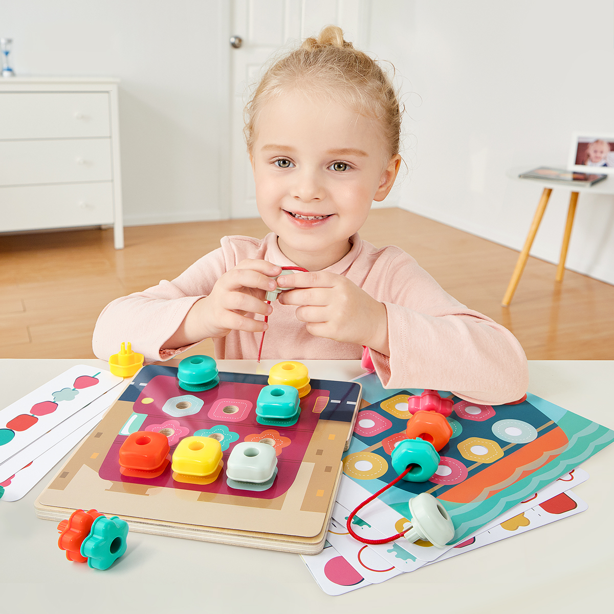 CAJA DE BOTONES PARA ENSARTAR - TOPBRIGHT