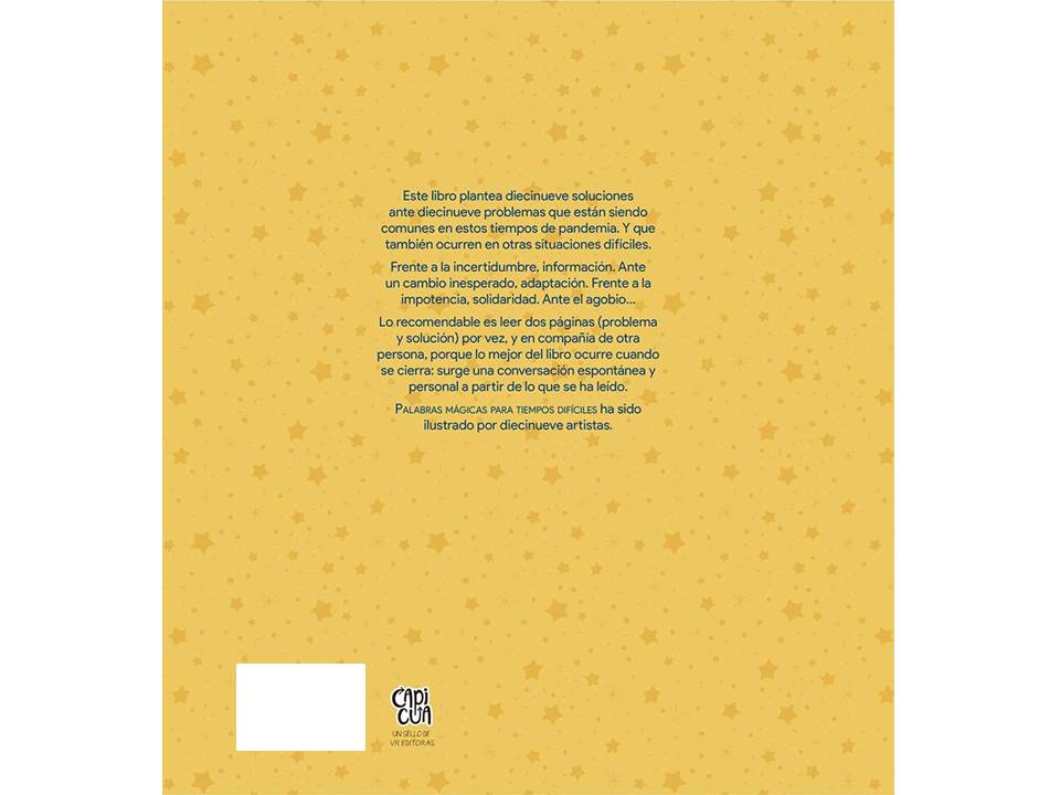 PALABRAS MÁGICAS PARA TIEMPOS DIFÍCILES - V&R EDITORAS