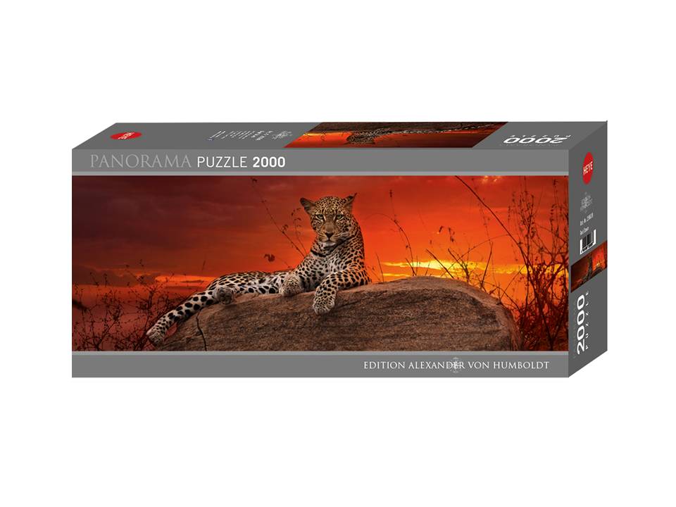 ROMPECABEZAS PANORAMICO 2000 PIEZAS ROJO AMANECER - HEYE