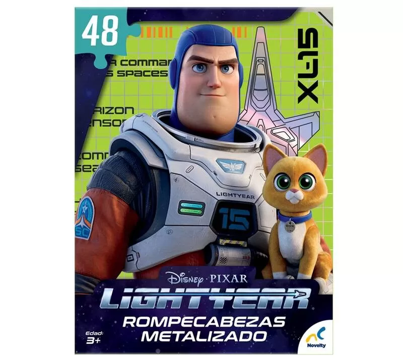 ROMPECABEZAS METALIZADO 48 PIEZAS LIGHTYEAR – NOVELTY 3 ROMPECABEZAS METALIZADO 48 PIEZAS LIGHTYEAR - NOVELTY