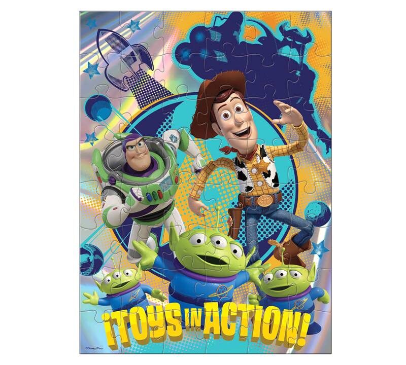 ROMPECABEZAS METALIZADO 48 PIEZAS TOY STORY - NOVELTY