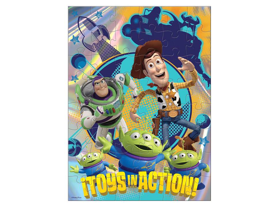 ROMPECABEZAS METALIZADO 48 PIEZAS TOY STORY - NOVELTY
