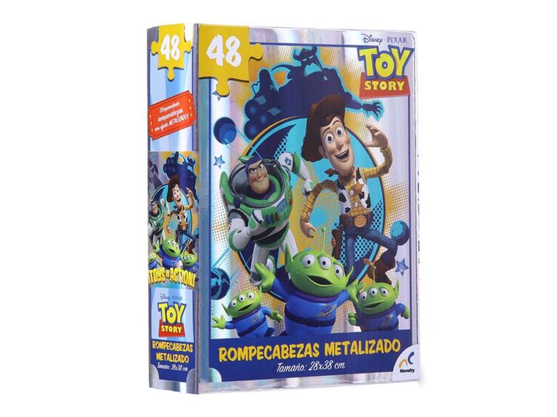 Rompecabezas Metalizado 48 Piezas Toy Story – Novelty – Juguetes ...