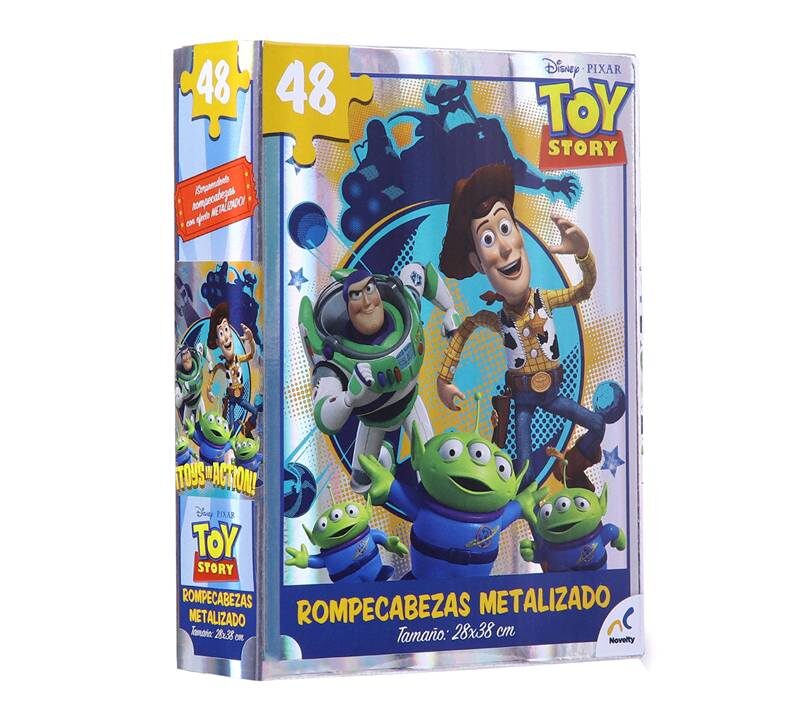 ROMPECABEZAS METALIZADO 48 PIEZAS TOY STORY - NOVELTY