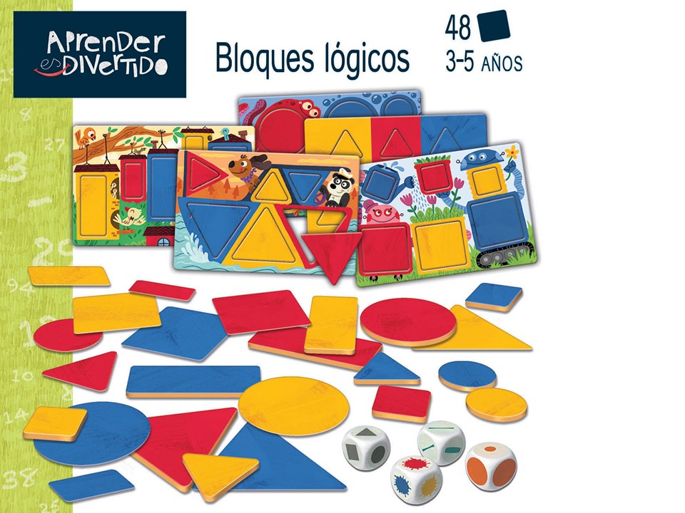 BLOQUES LÓGICOS APRENDER ES DIVERTIDO - EDUCA