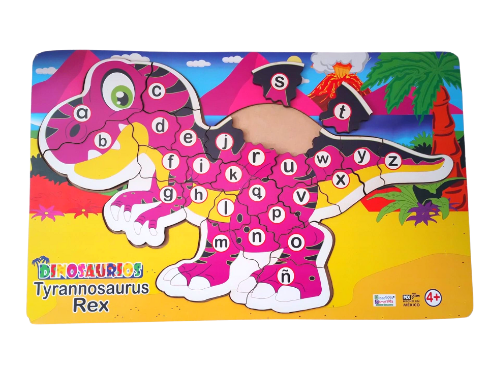 ROMPECABEZAS CON FONDO T REX