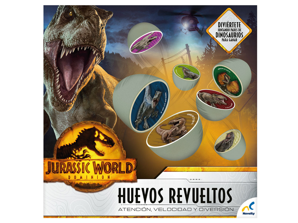 HUEVOS REVUELTOS JURASSIC WORLD DOMINION - NOVELTY