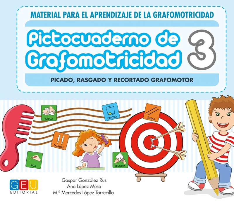 PICTOCUADERNO DE GRAFOMOTRICIDAD 3 - GEU EDITORIAL
