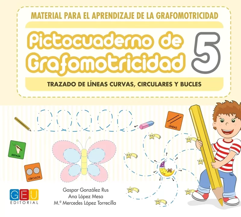 PICTOCUADERNO DE GRAFOMOTRICIDAD 5 - GEU EDITORIAL