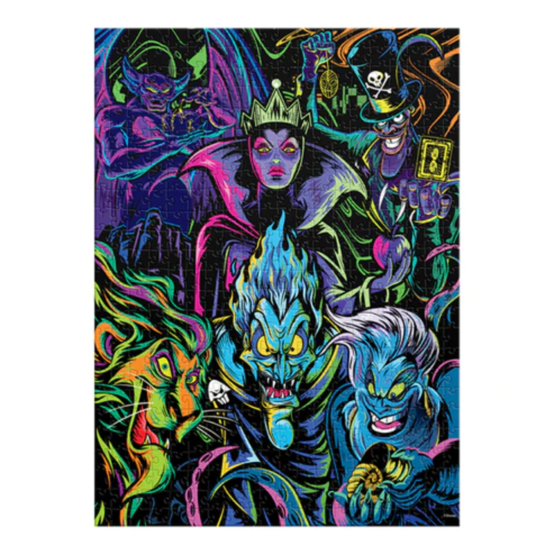 ROMPECABEZAS 500 PIEZAS VILLANOS DE DISNEY - NOVELTY