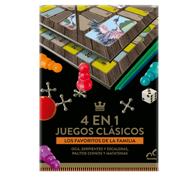 4 EN 1 JUEGOS CLASICOS - NOVELTY