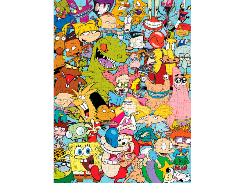 ROMPECABEZAS 500 PIEZAS NICKELODEON - NOVELTY