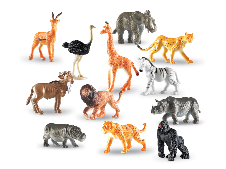 ANIMALES DE LA JUNGLA - LEARNING RESOURCES