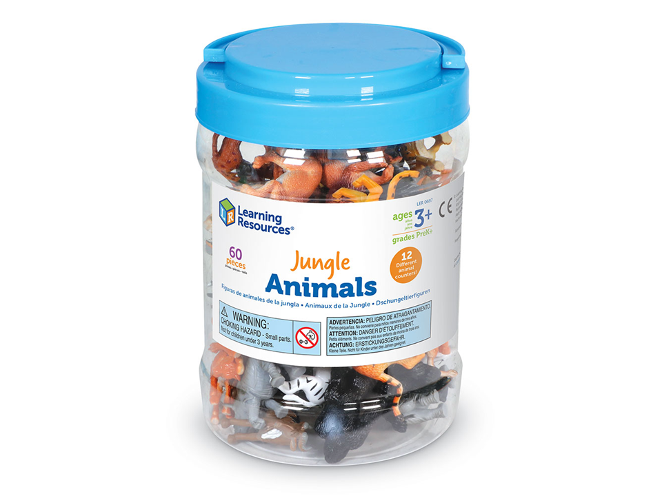 ANIMALES DE LA JUNGLA - LEARNING RESOURCES