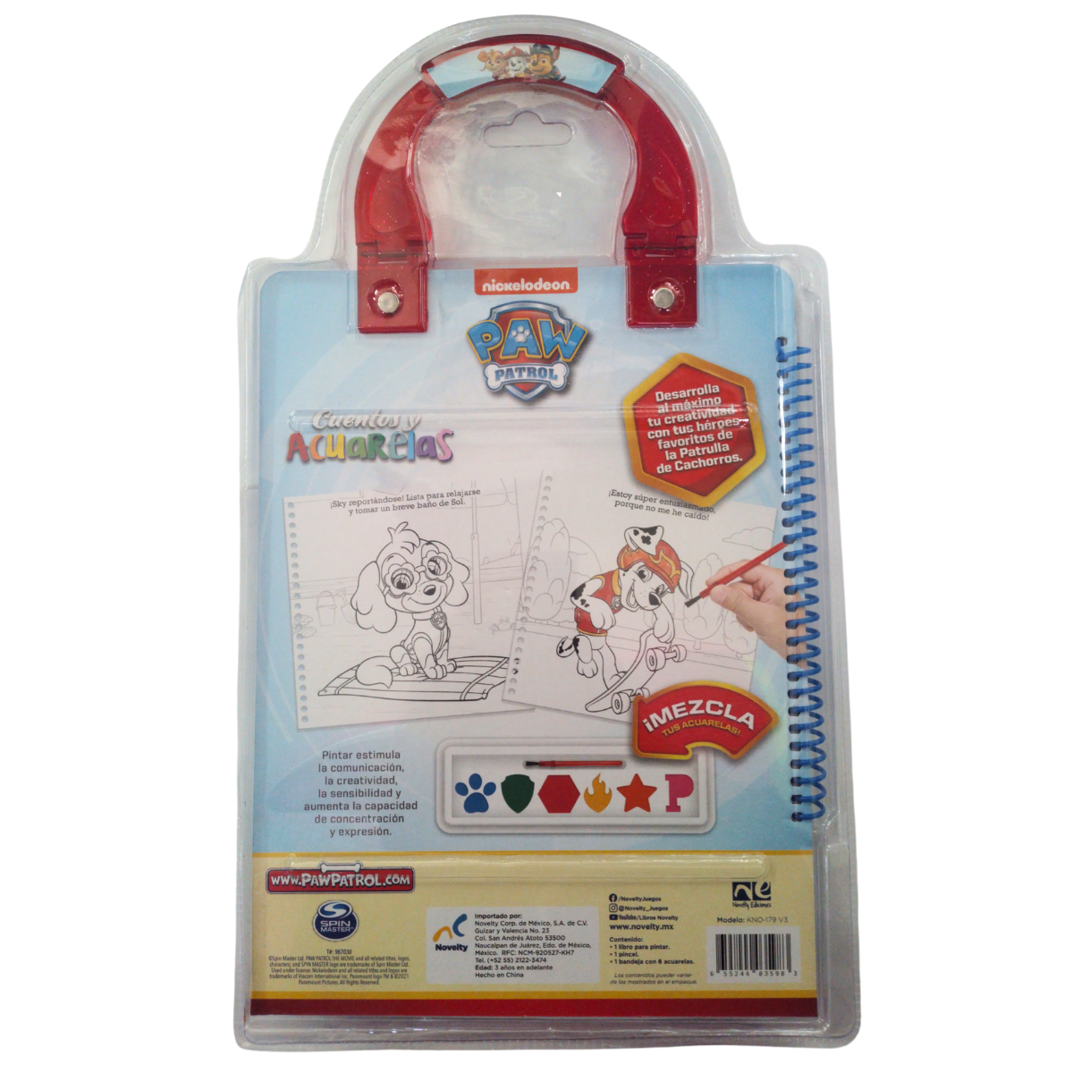 CUENTOS Y ACUARELAS PAW PATROL - NOVELTY