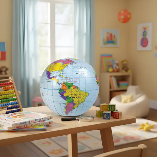 Globo Terráqueo Inflable – Learning Resources