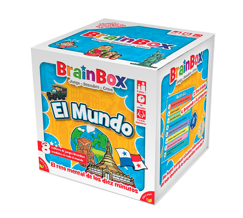 EL MUNDO JUEGO DE MESA - BRAINBOX