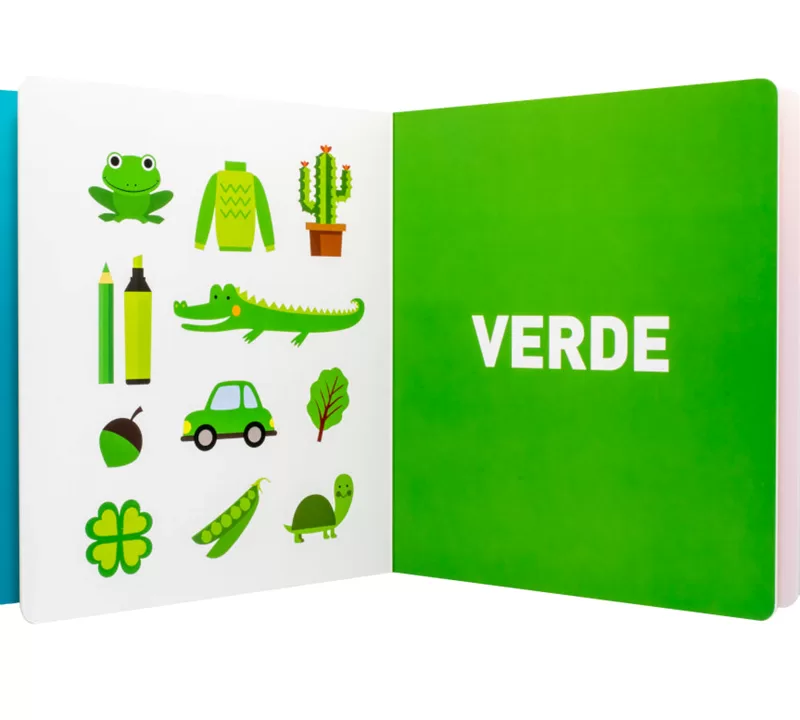 LIBRO JUGAR Y APRENDER COLORES - NOVELTY