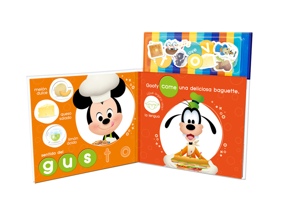 LIBRO MAGNETICO EDUCATIVO LOS SENTIDOS - NOVELTY