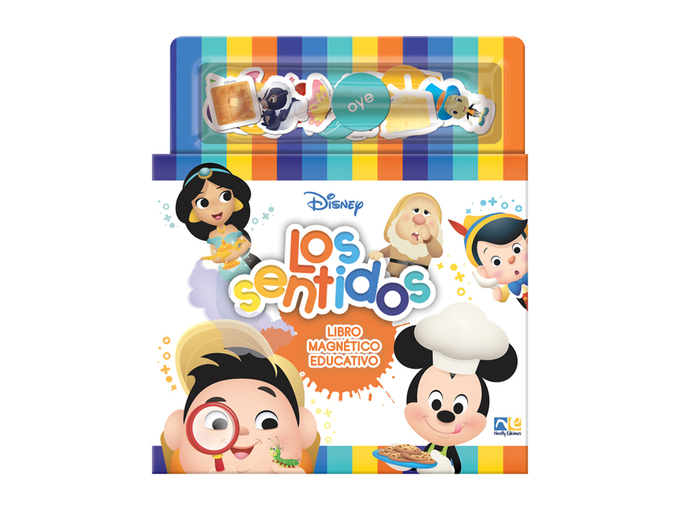 LIBRO MAGNETICO EDUCATIVO LOS SENTIDOS - NOVELTY