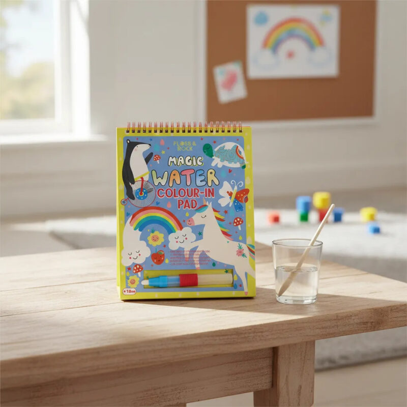 Libro Magico Para Colorear de Hadas y Arcoiris – Floss & Rock