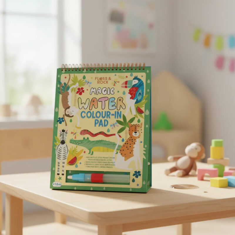 Libro Magico Para Colorear de la Jungla – Floss & Rock