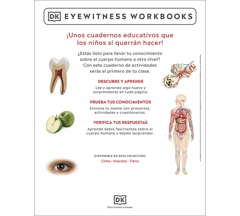 EYEWITNESS WORKBOOKS CUERPO HUMANO - DK