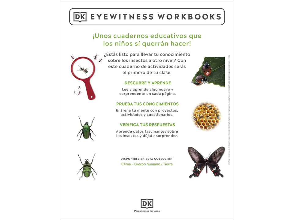 EYEWITNESS WORKBOOKS INSECTOS - DK