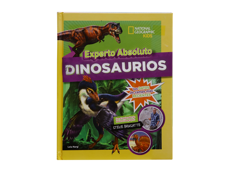 LIBRO EXPERTO ABSOLUTO EN DINOSAURIOS - NOVELTY