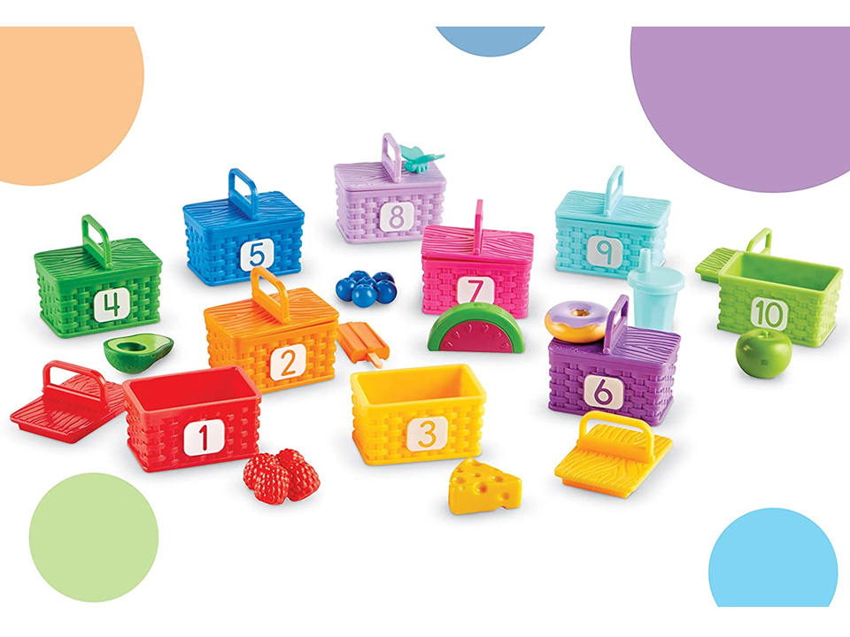 PICNIC PARA CLASIFICAR Y CONTAR - LEARNING RESOURCES