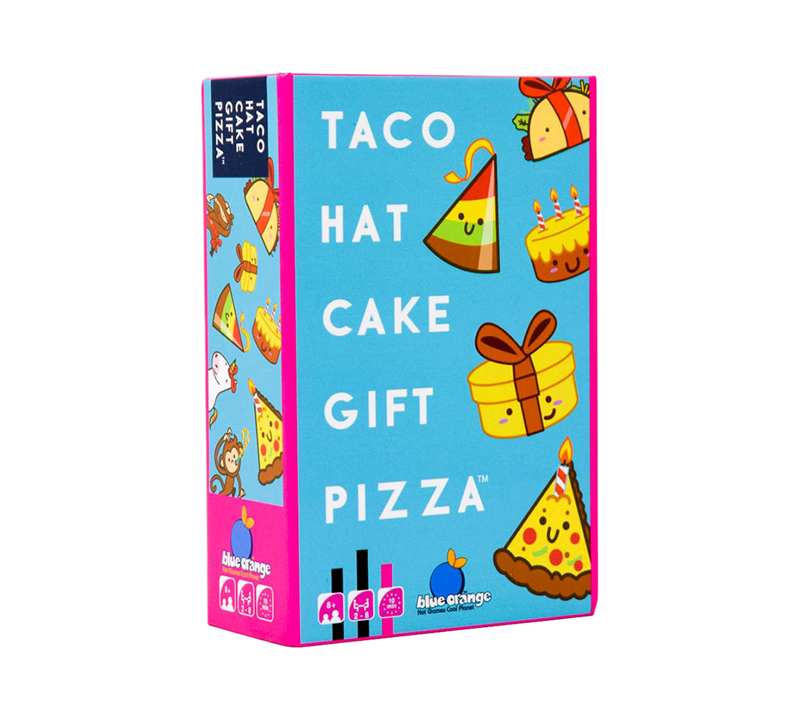 TACO HAT CAKE GIFT PIZZA - BLUE ORANGE