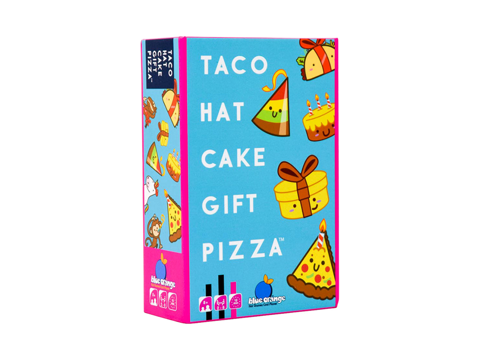TACO HAT CAKE GIFT PIZZA - BLUE ORANGE